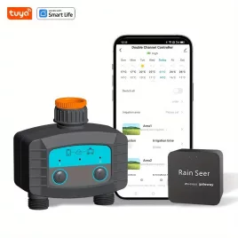   Smart Öntöző Időzítő Vezérlő, Vezeték Nélküli Kerti Öntözőrendszer, Alkalmazás Vezérléssel