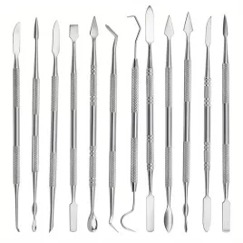   Rozsdamentes acélból készült szobrászati és faragó szerszámkészlet