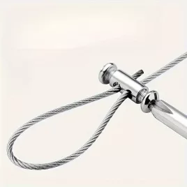 10 Állítható Kötélcsipesz ,Végén Menetes Tűvel