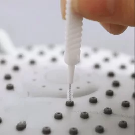 10 db zuhanyfúvóka tisztító kefe