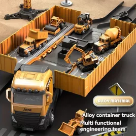 Extra Nagy Ötvözet Konténeres Teherautó