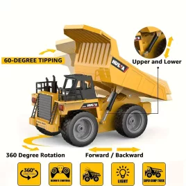 1:18 méretarányú távirányítós dömper