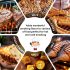 Fém hideg füstölő BBQ-hoz
