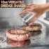 4-részes burgerprés készlet hőálló nyéllel