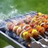 Rozsdamentes acél BBQ nyársbot