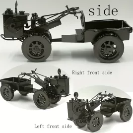Öntött vas vintage traktor modell