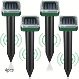   Napenergiával működő készülékek rágcsálók, kígyók, madarak, rovarok és macskák távoltartására kertekben és farmokon.