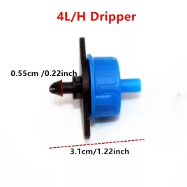   50db Vegyes Színű Nyomáskompenzációs Csepegtető Öntöző