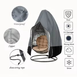 Szövet Tojásformájú Székborító