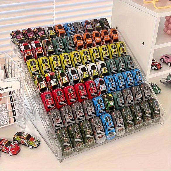 A 1/64-es skálájú Matchbox kerekes játék autó tároló dekor doboz