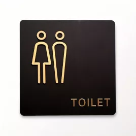 Akril Fürdőszoba Tábla