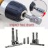 8 darabos ütésálló fúrószár adapter készlet