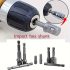 8 darabos ütésálló fúrószár adapter készlet