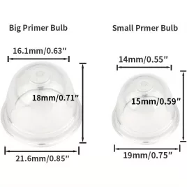 4 láb hosszú üzemanyagcső csövek primer golyókkal