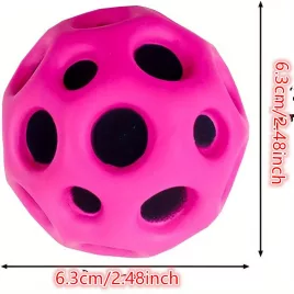 Színes szilikon, nagy rugalmasságú labda