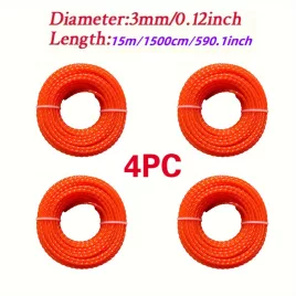 4db spirális nylon kaszálószalag