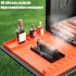 Szilikon grill alátét fekete kőre használható narancs