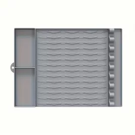 Szilikon grill alátét fekete kőre használható szürke