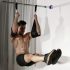 Abdominiszmus gyakorlat, felhúzópántok, fitnesz függő pántok és a magasabb szintű edzéshez pántok. 2 db függesztő heveder + 2 db kampó