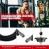 Tricepsz Gyakorló Készlet Edzőfelszerelés Otthoni Edzőterem Kezdőknek Kültéri Fitness Tárcsa Fitness Kábel Emelőrúd Akasztókötél 10db/készlet
