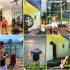 Tricepsz Gyakorló Készlet Edzőfelszerelés Otthoni Edzőterem Kezdőknek Kültéri Fitness Tárcsa Fitness Kábel Emelőrúd Akasztókötél 10db/készlet