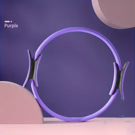   Univerzális Rózsaszín Pilates Gyűrű Teljes Test Fitneszhez Lila