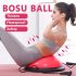 Bosu labda a sebességképzettséghez, egy félkör alakú egyensúlyozó jóga labda fitneszhez és pilateshez. Lila