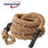 VANDHAM Battle Rope - Magas Intenzitású Fitnesz Kötél, Alkalmas Otthoni Edzőtermekben, Erősítő Edzésekhez És Súlyzó Edzésekhez - Tartós Edzés Kötél 2,5 Cm/1 Hüvelyk - 3M/10Ft