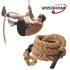 VANDHAM Battle Rope - Magas Intenzitású Fitnesz Kötél, Alkalmas Otthoni Edzőtermekben, Erősítő Edzésekhez És Súlyzó Edzésekhez - Tartós Edzés Kötél 2,5 Cm/1 Hüvelyk - 3M/10Ft