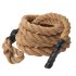 VANDHAM Battle Rope - Magas Intenzitású Fitnesz Kötél, Alkalmas Otthoni Edzőtermekben, Erősítő Edzésekhez És Súlyzó Edzésekhez - Tartós Edzés Kötél 2,5 Cm/1 Hüvelyk - 3M/10Ft
