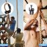 VANDHAM Battle Rope - Magas Intenzitású Fitnesz Kötél, Alkalmas Otthoni Edzőtermekben, Erősítő Edzésekhez És Súlyzó Edzésekhez - Tartós Edzés Kötél 2,5 Cm/1 Hüvelyk - 3M/10Ft