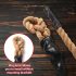 VANDHAM Battle Rope - Magas Intenzitású Fitnesz Kötél, Alkalmas Otthoni Edzőtermekben, Erősítő Edzésekhez És Súlyzó Edzésekhez - Tartós Edzés Kötél 2,5 Cm/1 Hüvelyk - 3M/10Ft