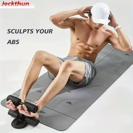   Hasizom Segítő - Tapadókorongos Magtréner Otthoni és Irodai Fitneszhez, Tartós Vas, Nem Elektromos, Formálja Az Hasizomzatot, Ideális Minden Fitneszszintű Számára, Edzőtermi Kiegészítők