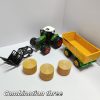 Hármas kombináció (nyolckerekes traktor + első villás emelő + szállító + 3 szénakazal)