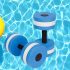 Kék EVA Habfogantyú vízgyakorlatokhoz - Ideális úszáshoz és oxigén edzésekhez, Tartós PE anyag, Sokoldalú vízi fitneszkészülék férfiaknak és nőknek, Vízi fitneszkészülék