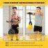 1 db Vas- és alkarerősítő, izomfejlesztő rúd, erőedző eszköz, fekete, univerzális méret, áramforrás nélkül, fitnesz és szabadtéri sportfelszerelés