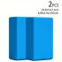 2 db egyszínű jógatégla, csúszásmentes, nagy sűrűségű jógablokkok, alkalmasak testformáláshoz, lábnyomáshoz, jógához és pilateshez Yoga Block-Blue/2db