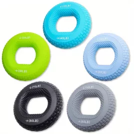 Kettős Erő Szilikon Fogógyűrűk Színkészlet (5 db)