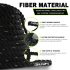 6m Nehéz Teherbírású Harci Fitness Kötél 25mm*6m Fekete