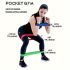 5db univerzális latexellenálló pánt férfi és női sportokhoz, guggolás pedálokhoz, jógához és fitnesz gyakorlatokhoz, rugalmas, többfunkciós TPE szíj, méretválaszték 4.54-18.14KG