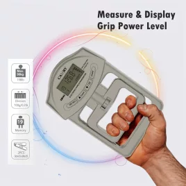   Camry Markolat Erőmérő 198lb/90kg, Digitális Kéz Dinamométer a Kézfogás Erősítéséhez Edző Teszt
