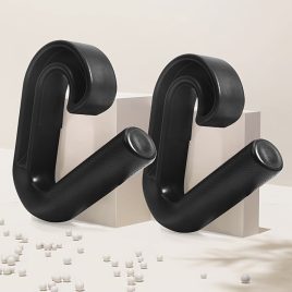   Két darabos Függőfogók, Horogtípusú Többfunkciós Fogantyúk Húzódzkodáshoz és Visszaerősítő Edzőeszközökhez, Súlyzó- és Ellenállás Szalag Kiegészítők - Csomag