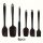 6 darabos Prémium Szilikon Spatula Készlet Fekete - 6 db