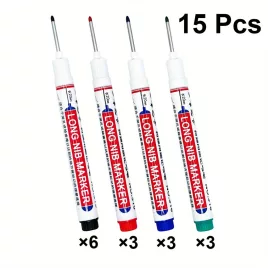 15 db hosszú hegyű jelölő Vegyes szín - 15 Db