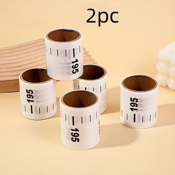 1 Tekercs Öntapadós Magasságmérő Matricák 2 db