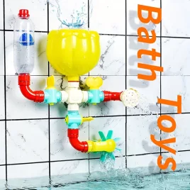 Interaktív fürdőszobai játékok kisgyermekeknek