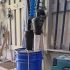 Dupla Ciklon Porösszegyűjtő, 50mm/2'' DIY Turbófeltöltős Faipari Szeparátor Gyűjtőkanna Három opció, A (Eredeti, nincs második)/B készlet kettős/C Csak a második