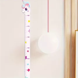 1 db giraffa magasságmérő fali matrica Egyszarvú