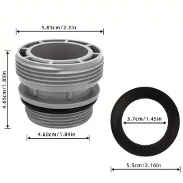 Medence tömlőátalakító adapter