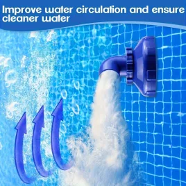 Medence visszafolyó fúvóka